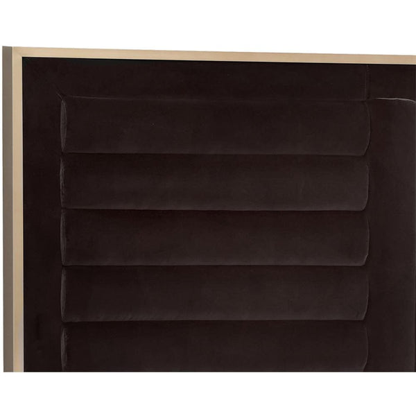 Home Fashion Mabel Bed King Meg Dark Brown