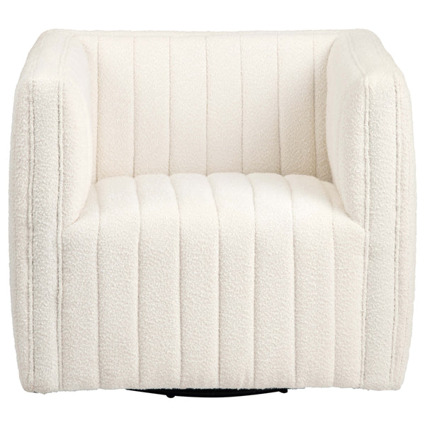 Home Fashion Maddison Swivel Chair White