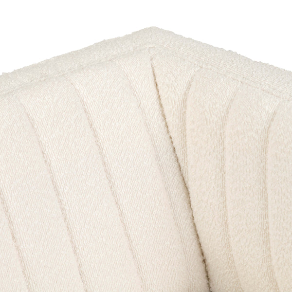 Home Fashion Maddison Swivel Chair White