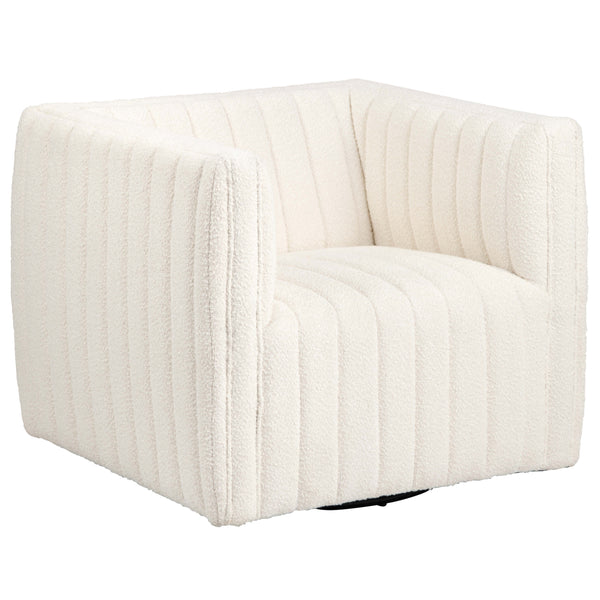 home fashion Maddison Swivel Chair White