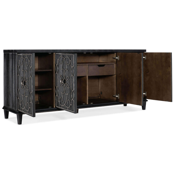 Home Fashion Madeline Credenza Black