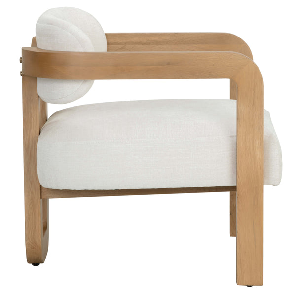 Home Fashion Madrone Chair Heather Ivory Tweed