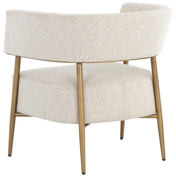 Home Fashion Maestro Chair Dove Cream