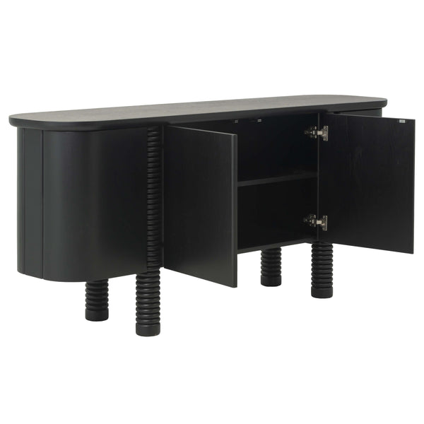 Home Fashion Magnus Sideboard Black