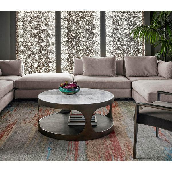 Home Fashion Magritte Round Cocktail Table