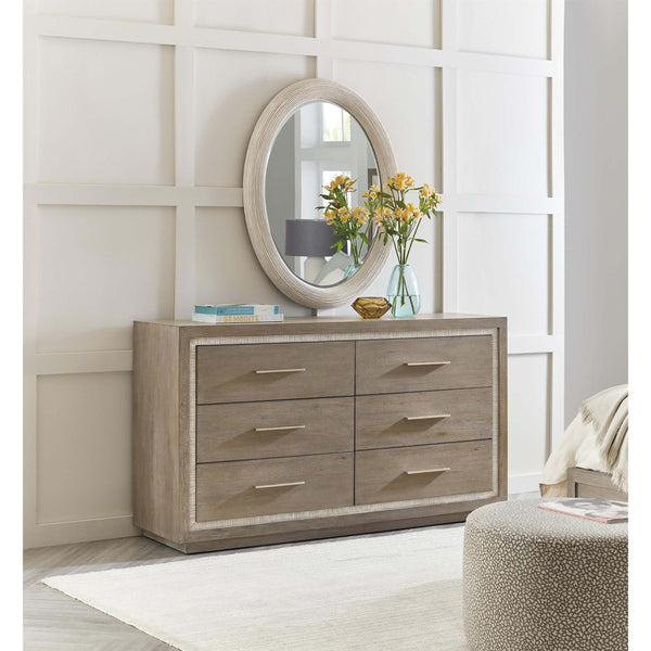 Home Fashion Mainstay 6 Drawer Dresser Washed Gray