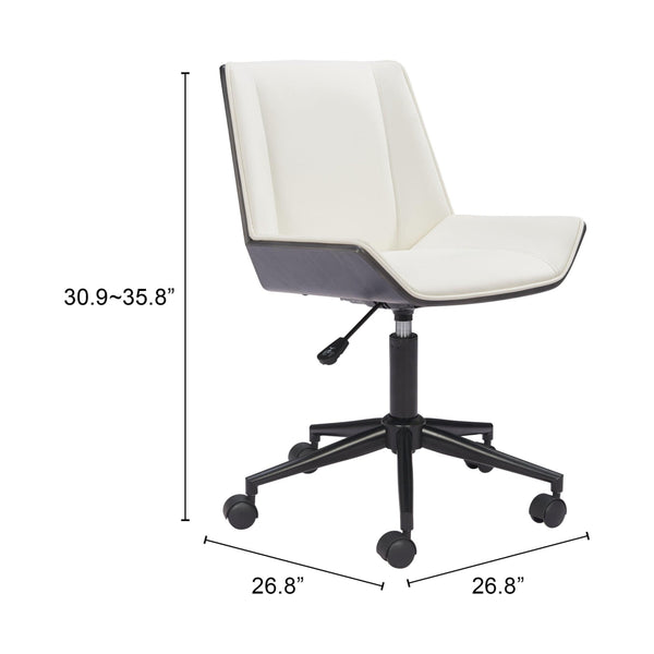 Home Fashion Maker Office Chair White