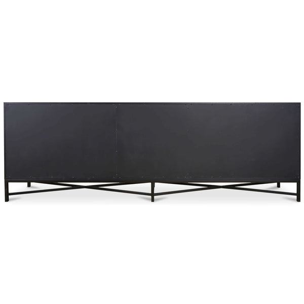 Home Fashion Mako Large Sideboard Black