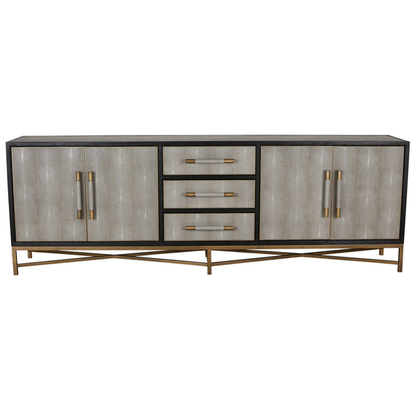 Home Fashion Mako Large Sideboard Grey