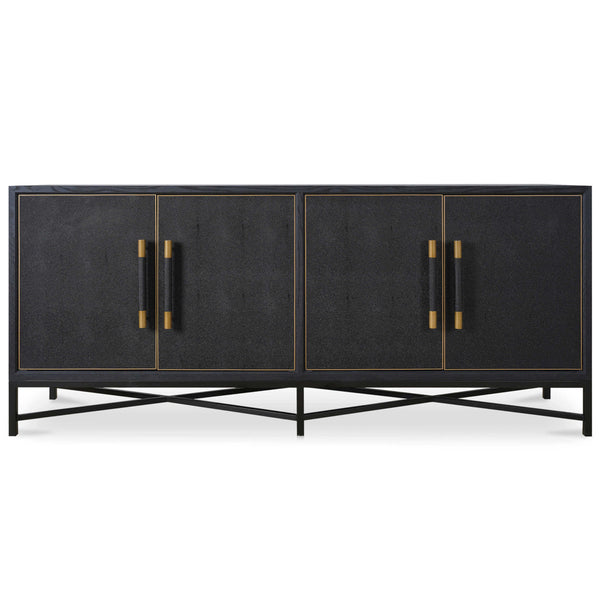 Home Fashion Mako Small Sideboard Black