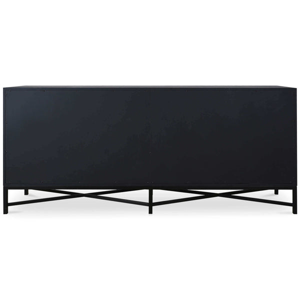 Home Fashion Mako Small Sideboard Black