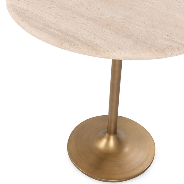 Home Fashion Malani 36" Round Dining Table Natural