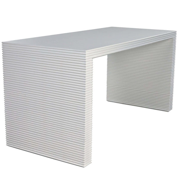 Home Fashion Manhattan Desk Solid White