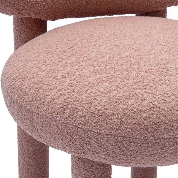 Home Fashion Manu Side Chair Rose Pink