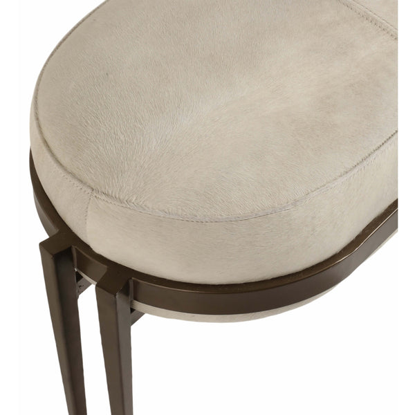 Home Fashion Marella Hair On Hide Bench