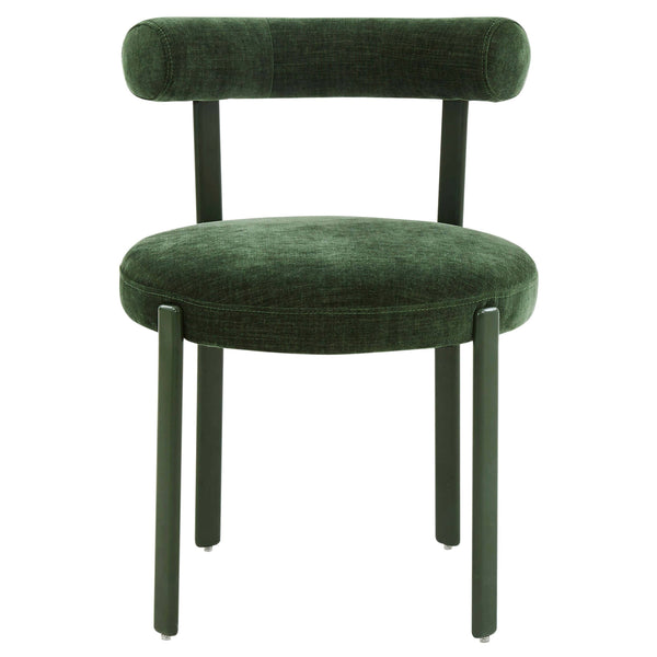 Home Fashion Margaret Dining Chair Forest Green