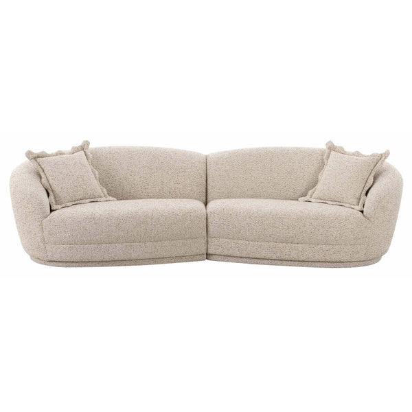 home fashion Marion 2 Piece Sofa Two-Tone