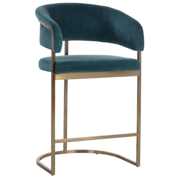 Home Fashion Marris Bar & Counter Stool Danny Teal