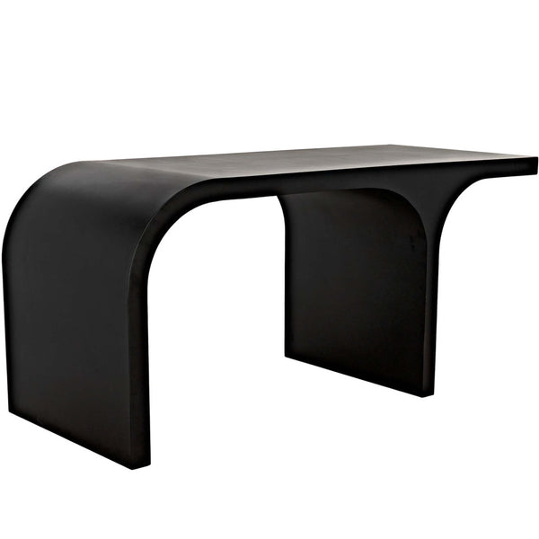 home fashion Maximus Desk Black Metal
