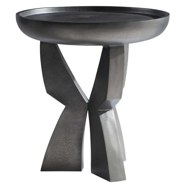 Home Fashion Mazo Side Table Black Nickel