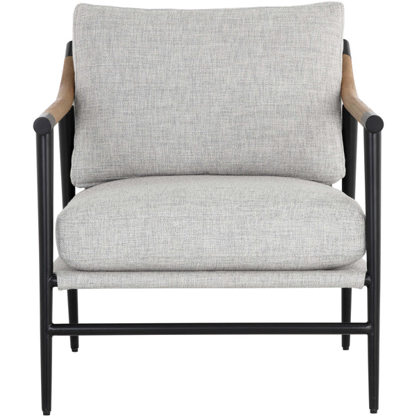 Home Fashion Meadow Chair Vault Fog