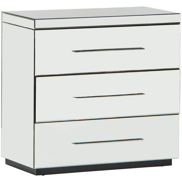 home fashion Melrose Beveled Mirror Chest