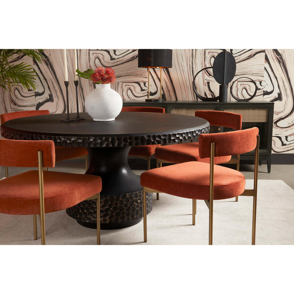 Home Fashion Mersin Dining Table Black