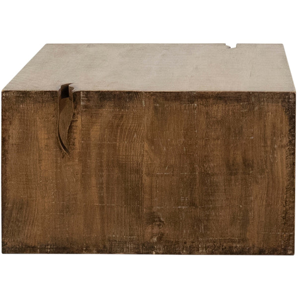 Home Fashion Merwin Coffee Table Medium Brown