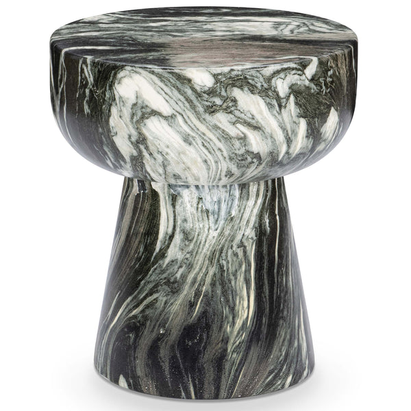 Home Fashion Merz Outdoor Round Stool Green