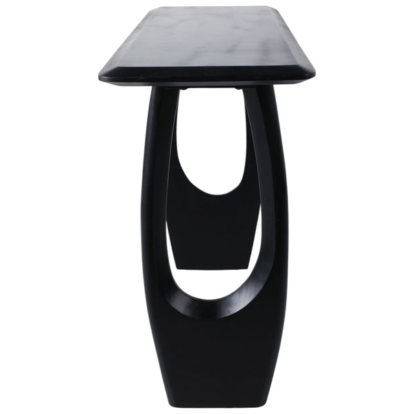 Home Fashion Mid-Century Console Table Black