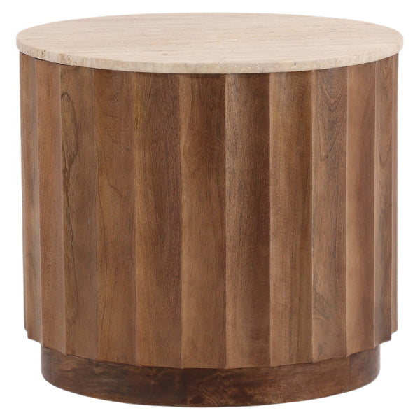 home fashion Milburn End Table Brown