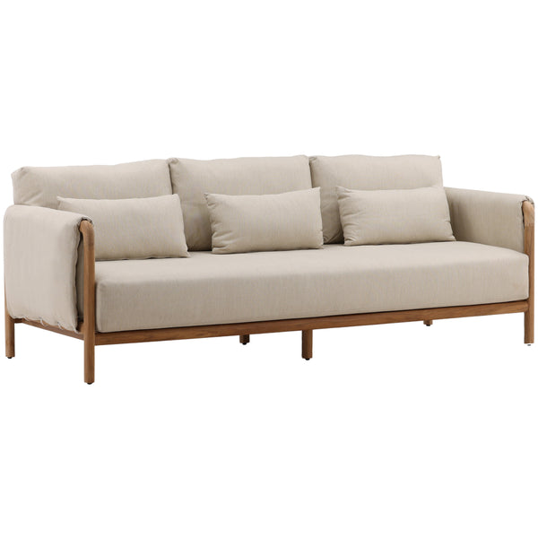 Home Fashion Milburne Outdoor Sofa Beige
