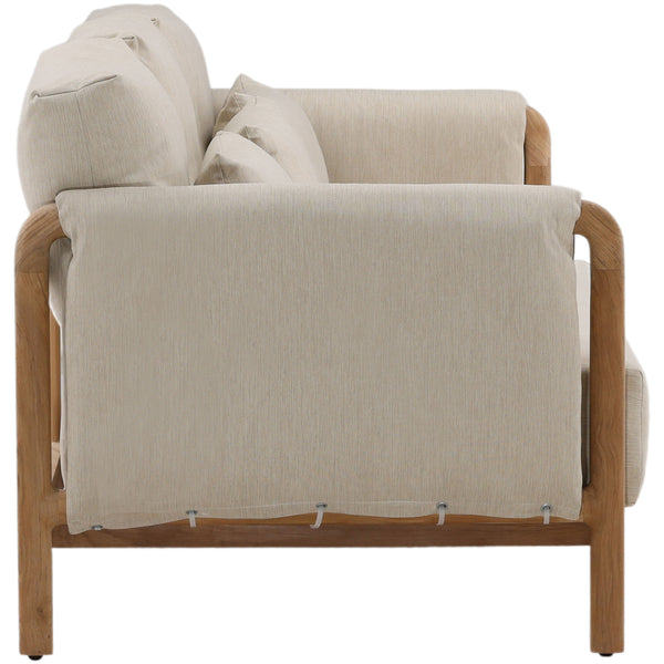 Home Fashion Milburne Outdoor Sofa Beige