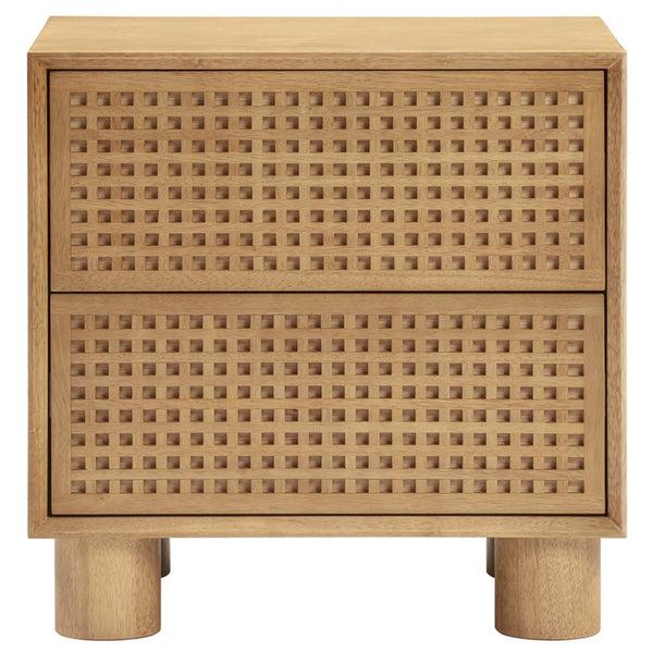 Home Fashion Miles Nightstand Natural