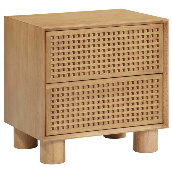 home fashion Miles Nightstand Natural