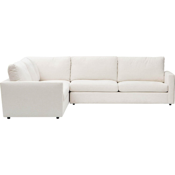 Home Fashion Miller 3 Piece Sectional Nomad Snow