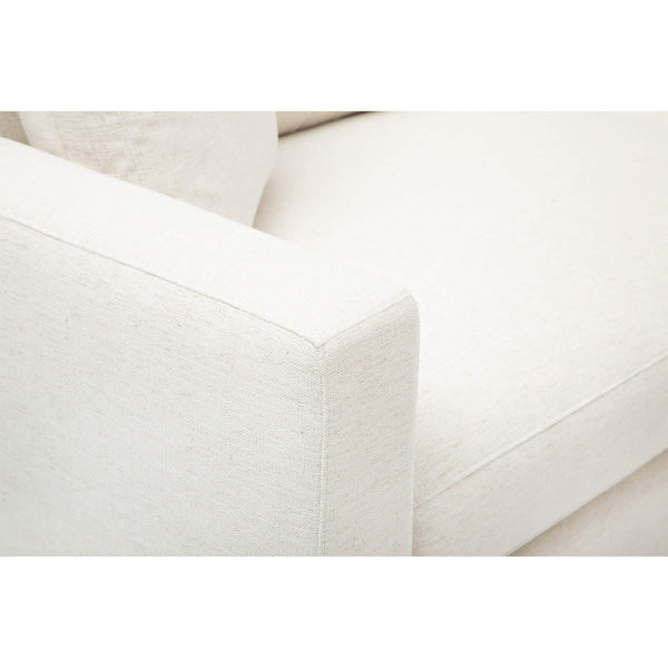 Home Fashion Miller 4 Piece Sectional Nomad Snow