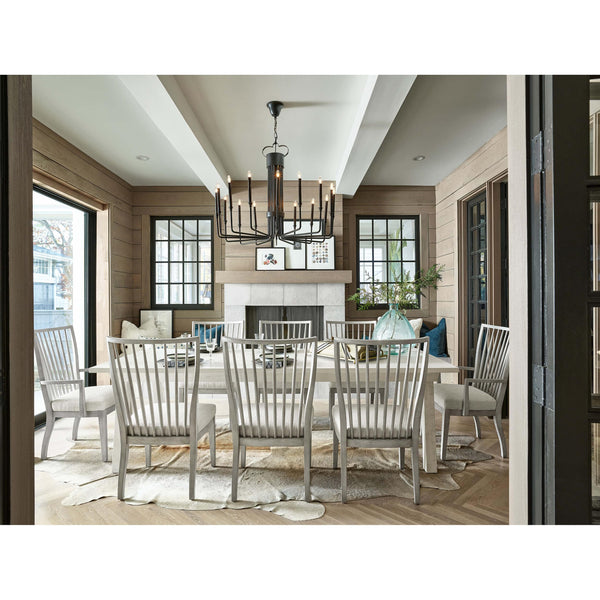 Home Fashion Miller Dining Table Rustic Oak