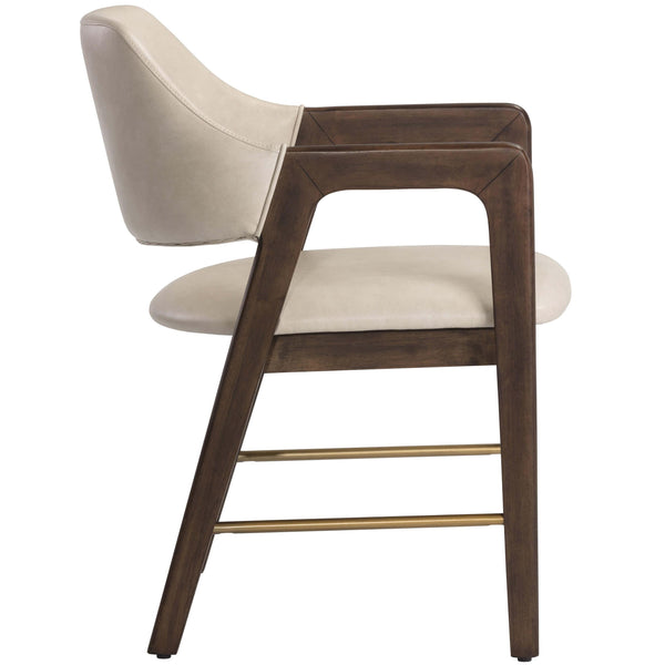 Home Fashion Milton Arm Chair Bravo Cream Set Of 2