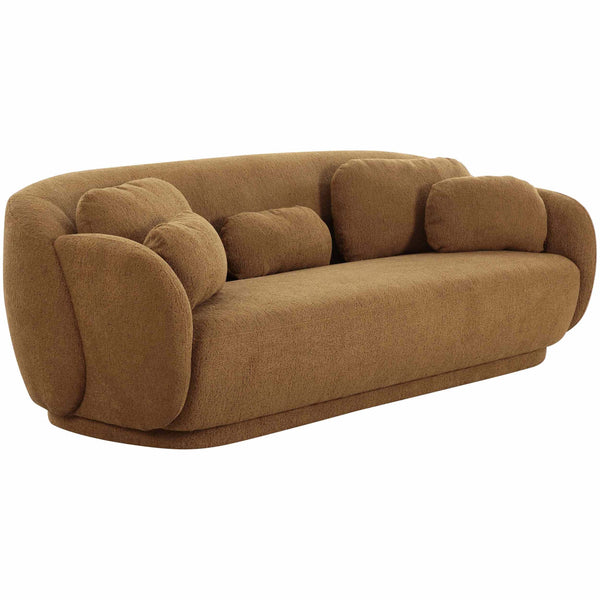 home fashion Misty Boucle Sofa Brown