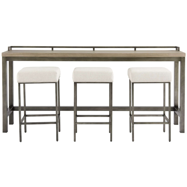 Home Fashion Mitchell Console Table With 3 Stools