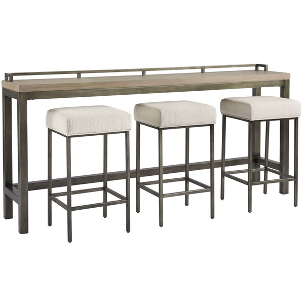 Home Fashion Mitchell Console Table With 3 Stools