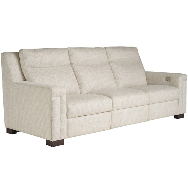 Home Fashion Mixon Power Motion Sofa Mynah Flax