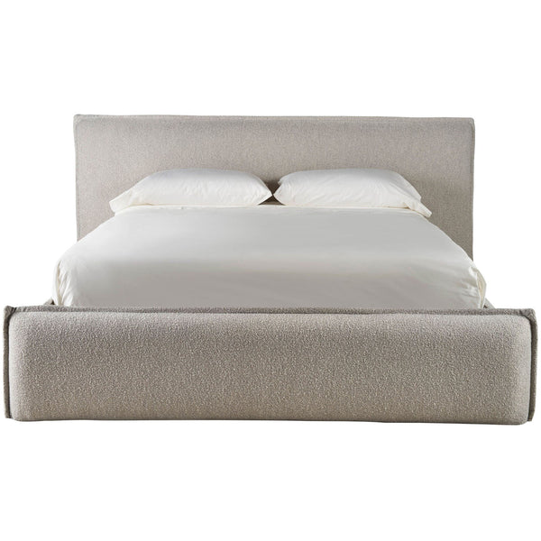 Home Fashion Modern Lux King Bed Medina Pebble