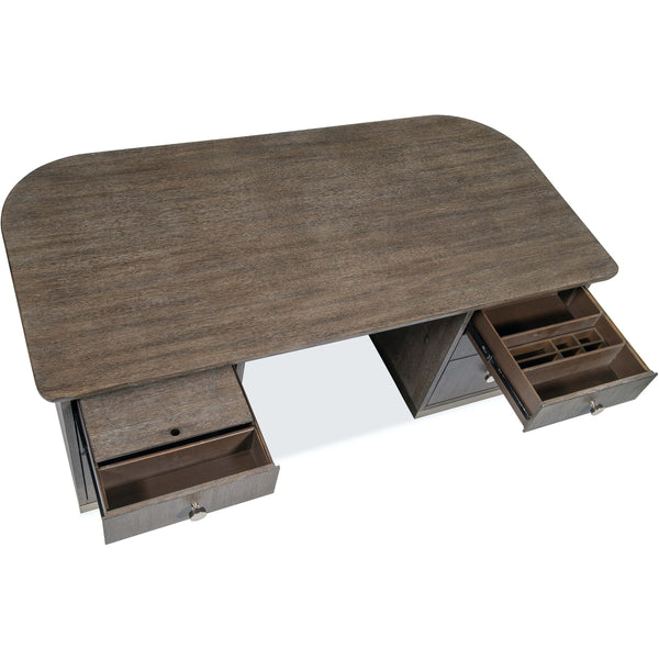 Home Fashion Modern Mood Executive Desk Mink