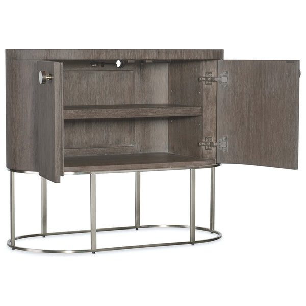 Home Fashion Modern Mood Oval Nightstand Mink