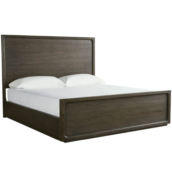 home fashion Modern Sable Panel Bed Dark Brown