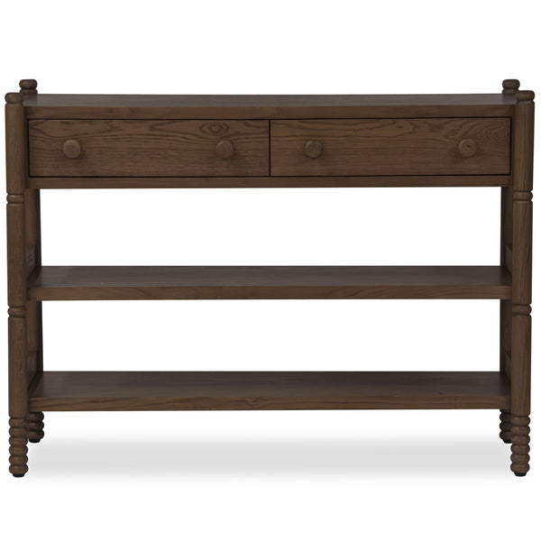 Home Fashion Molly Console Table Light Walnut