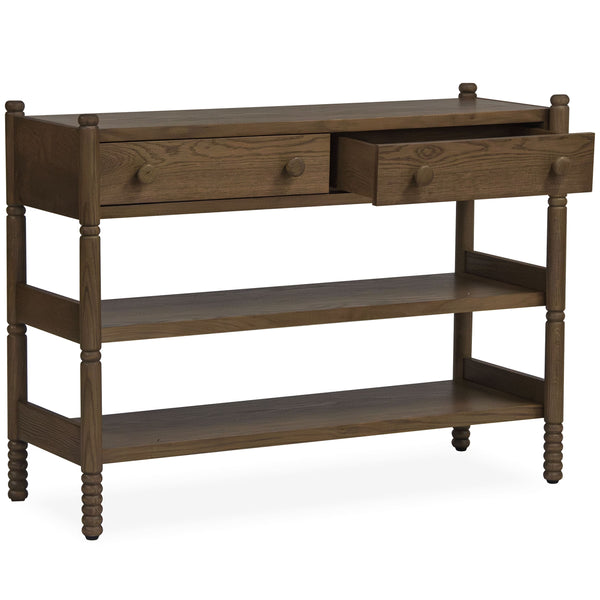 Home Fashion Molly Console Table Light Walnut