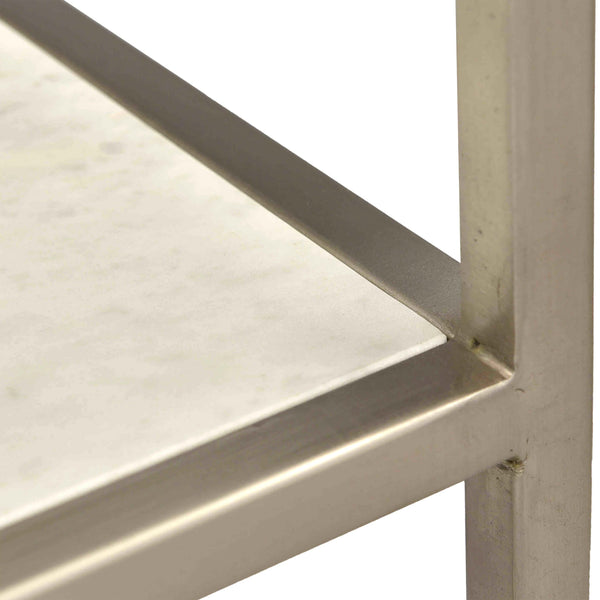 Home Fashion Monroe Bookcase Antique Nickel